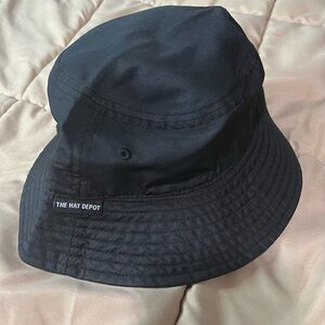 Black Bucket Hat